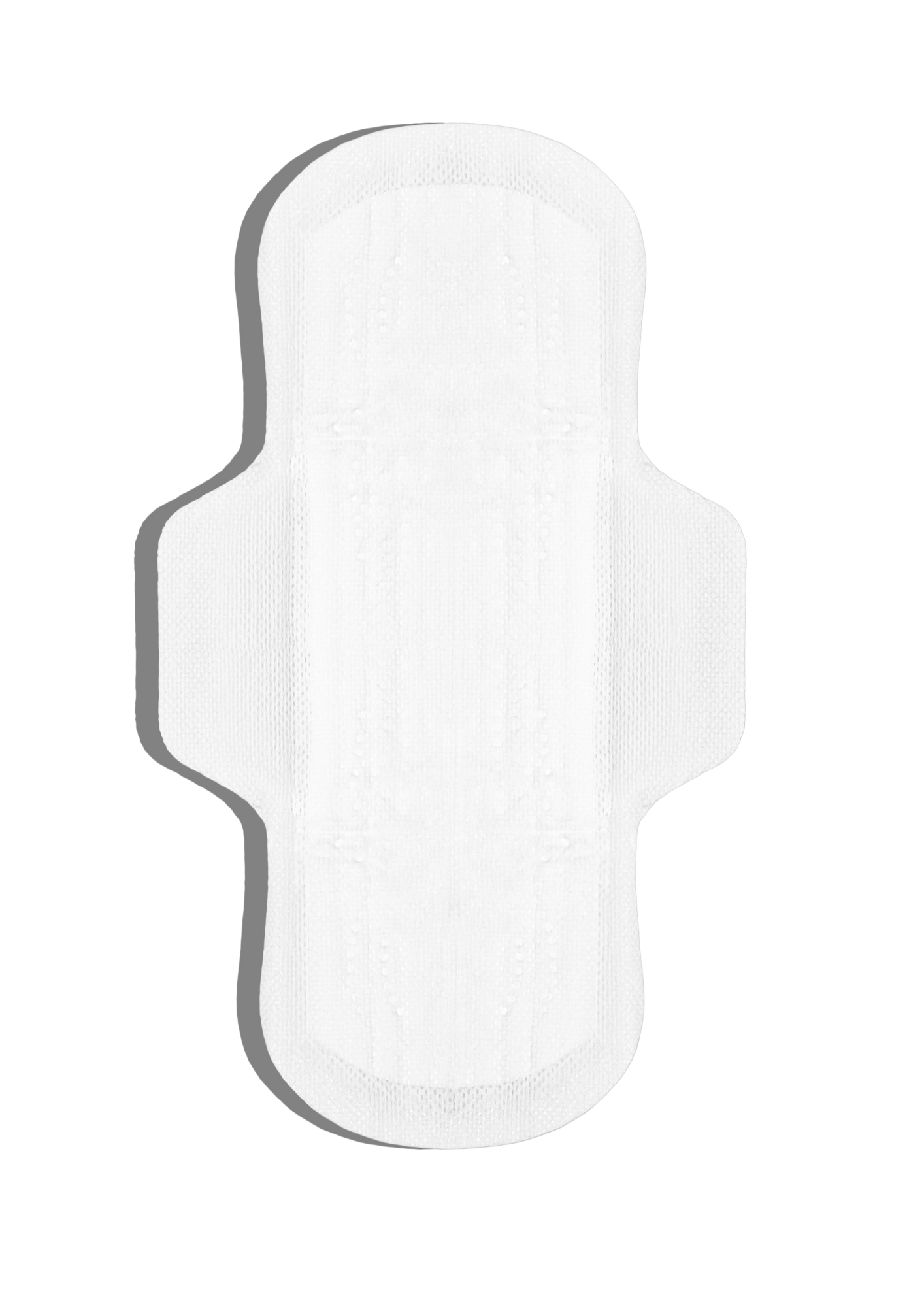 Masmi Ultra-thin Organic Cotton Day Pads with Wings, 100% Organic Cotton 10 pcs