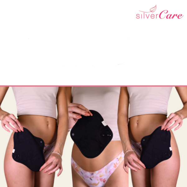 Podpaska wielorazowa ekologiczna bawełniana na dzień BIO Silver Care 1 szt.