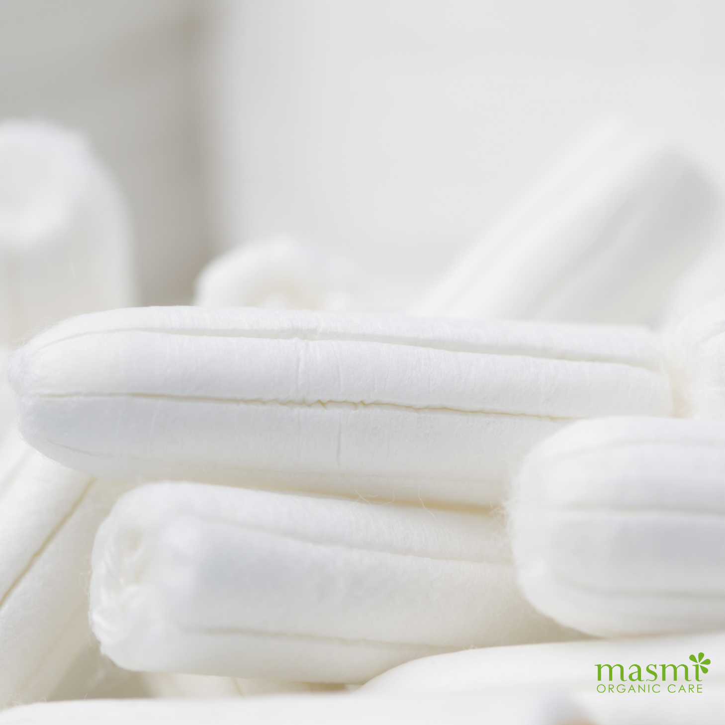 Ekologické tampony Regular (bez aplik.) Masmi BIO 100% bavlna 18 ks.