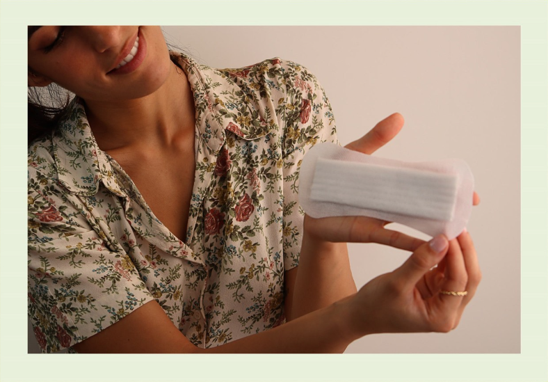 Wiederverwendbare Bio-Stilleinlagen Masmi 100% Bio-Baumwolle 24 Stück