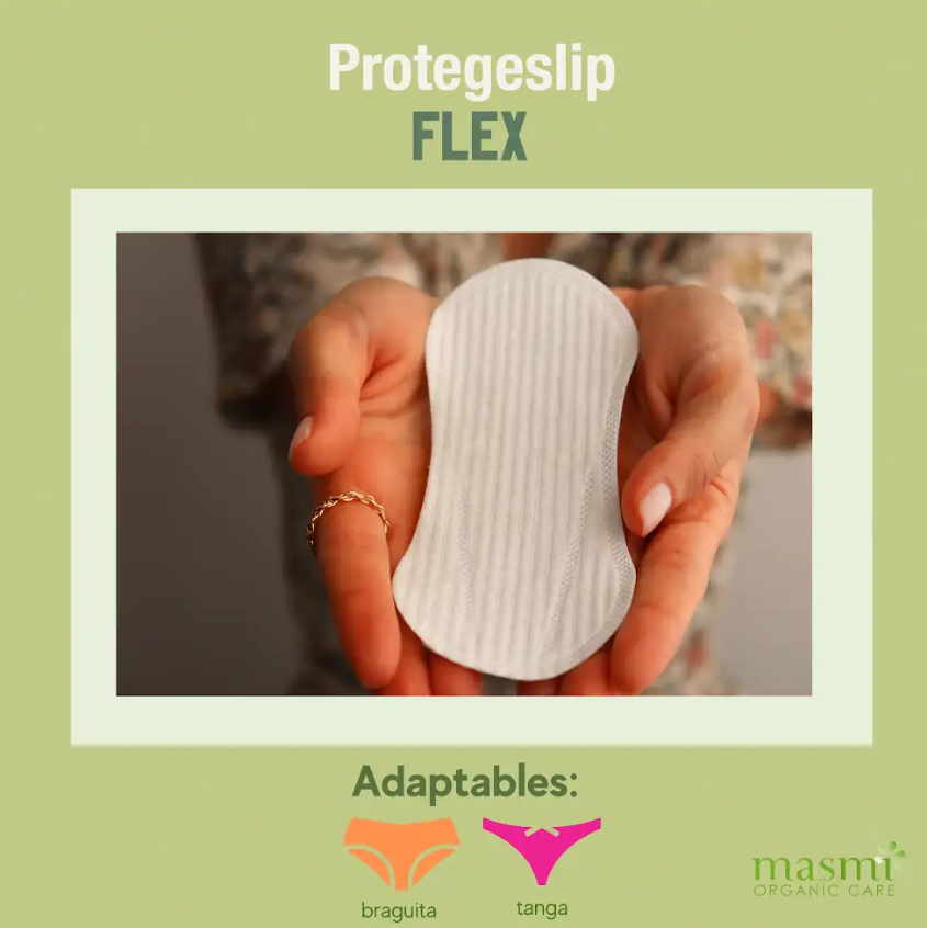 Eco Flexible Pantyliners Masmi 100% Organic Cotton 24 pcs