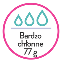 Bardzo chłonne 77g - kostium