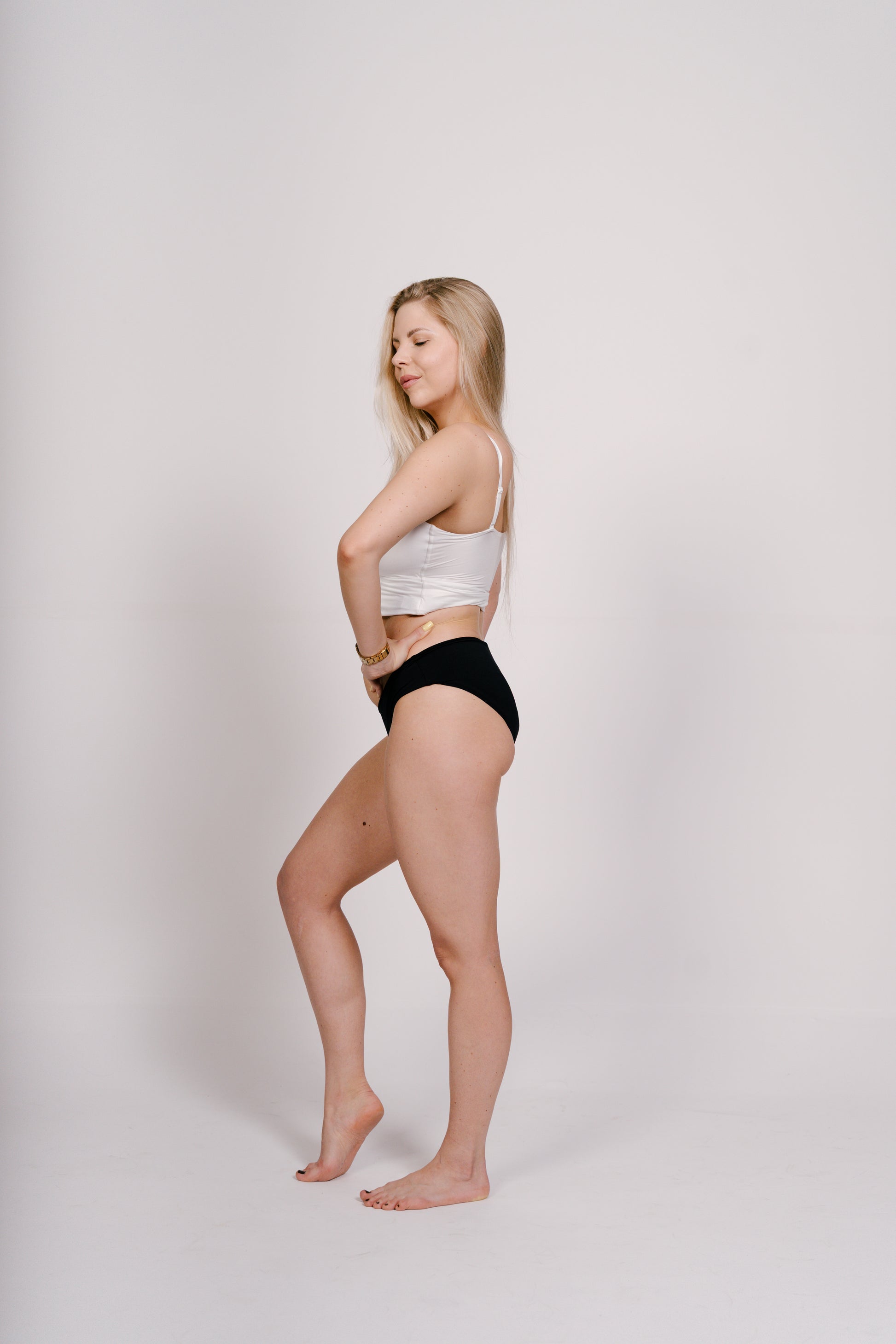 Set -3% 2 x Menstruační kalhotky Masmi Reuse na plavání UPF 50+/ odolné vůči chloru