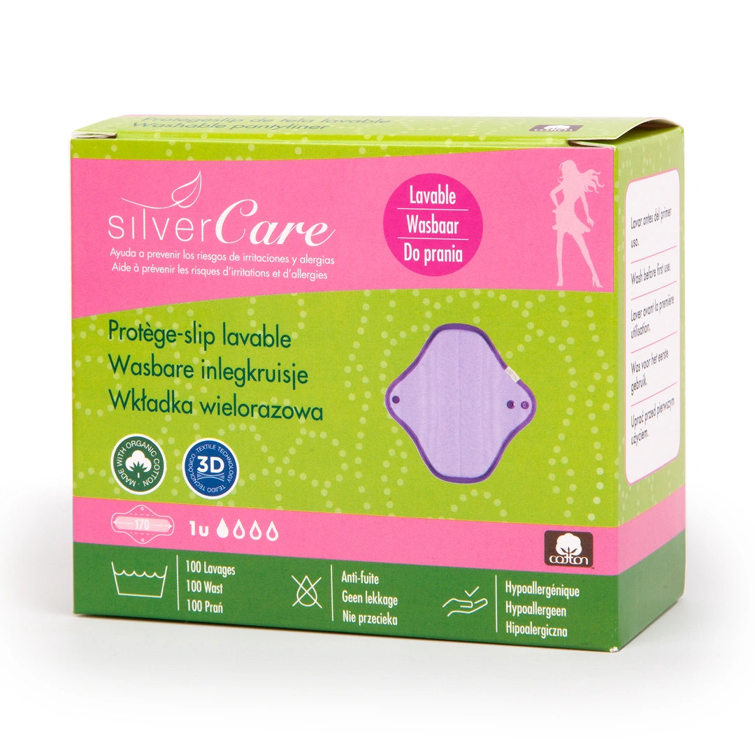 Wkładka wielorazowa ekologiczna bawełniana 100% BIO Silver Care 1 szt.